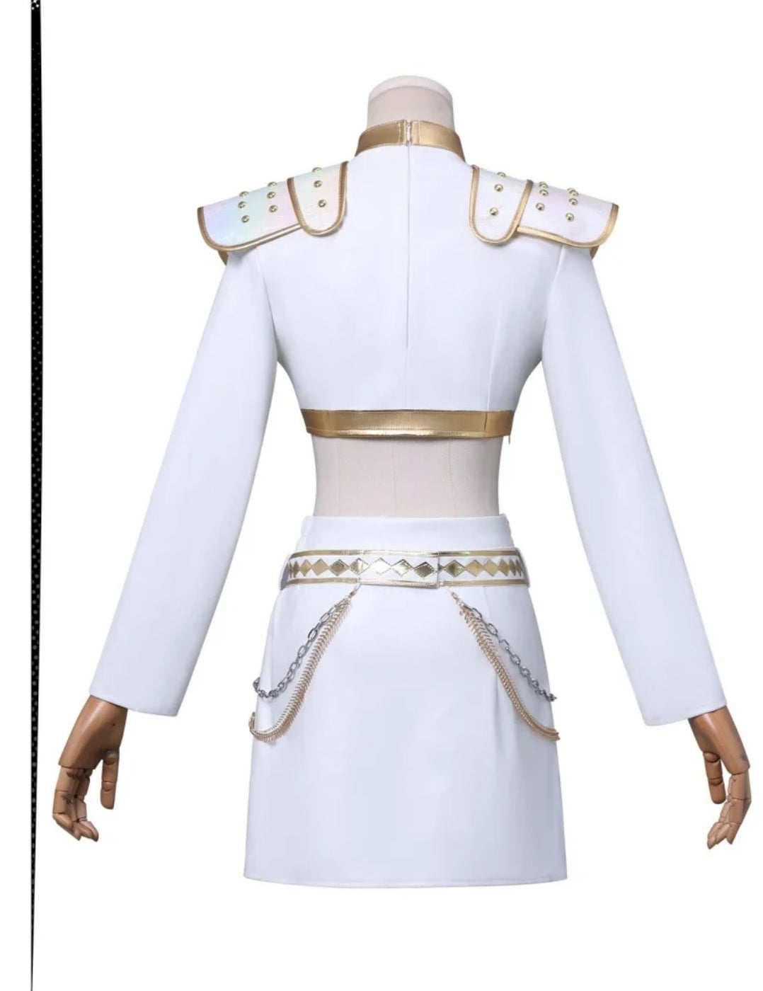 Kpop cosplay costume sets white