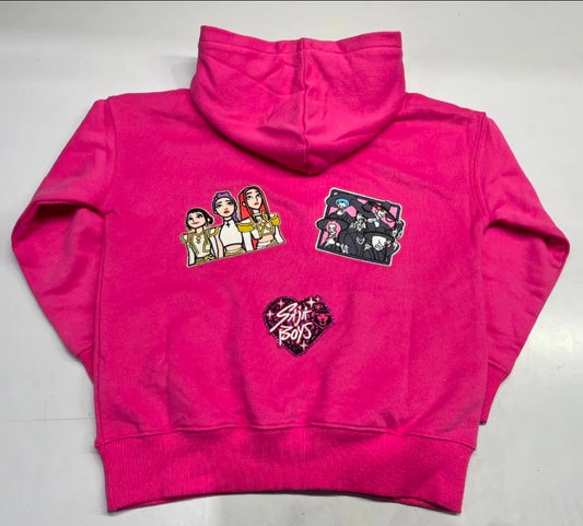 Kpop sweatshirt chenille patches RTS