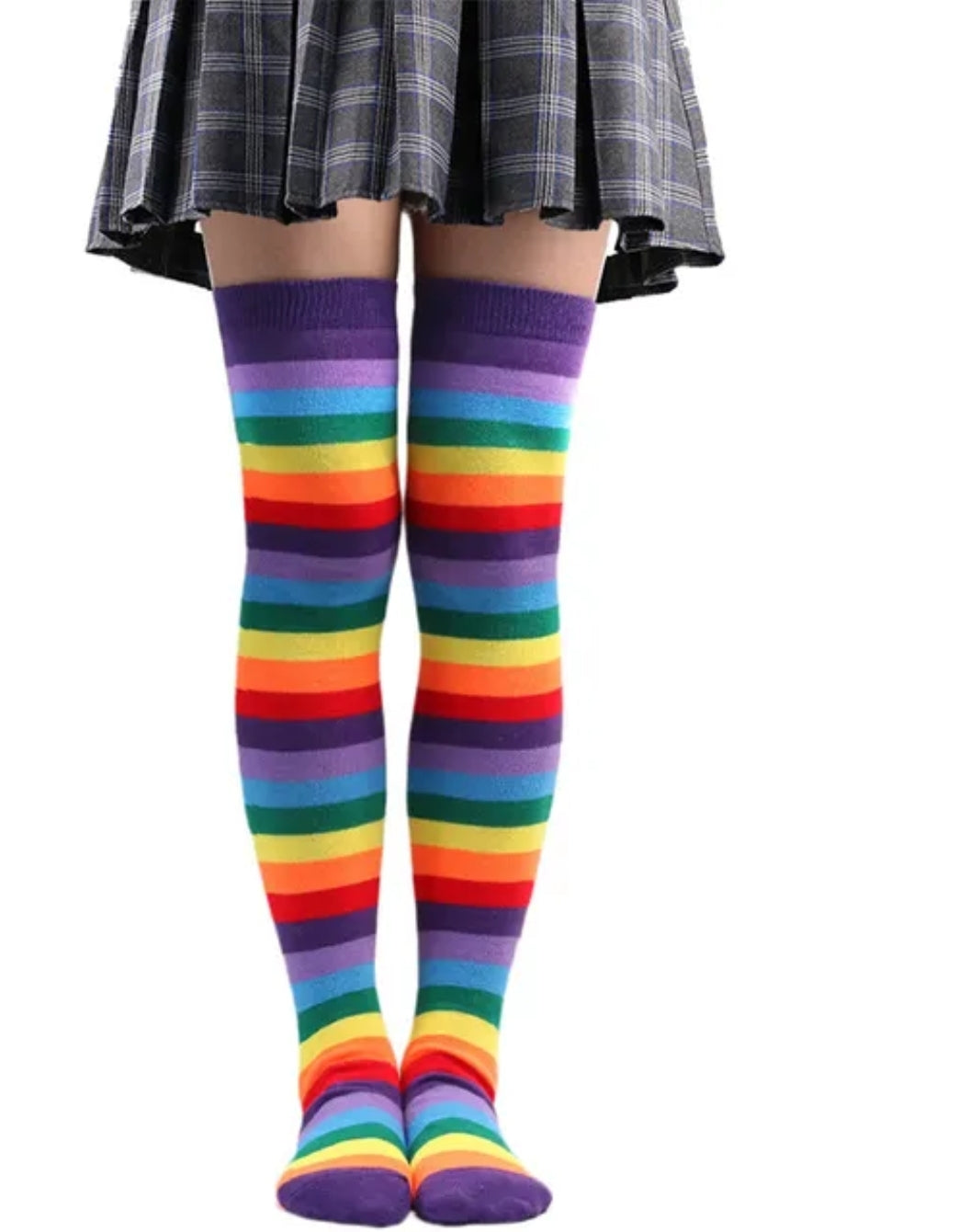 Rainbow socks - adult