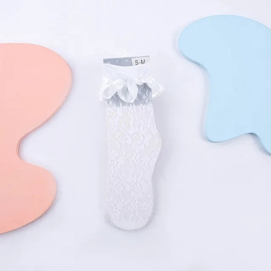 Ruffle Lace stockings