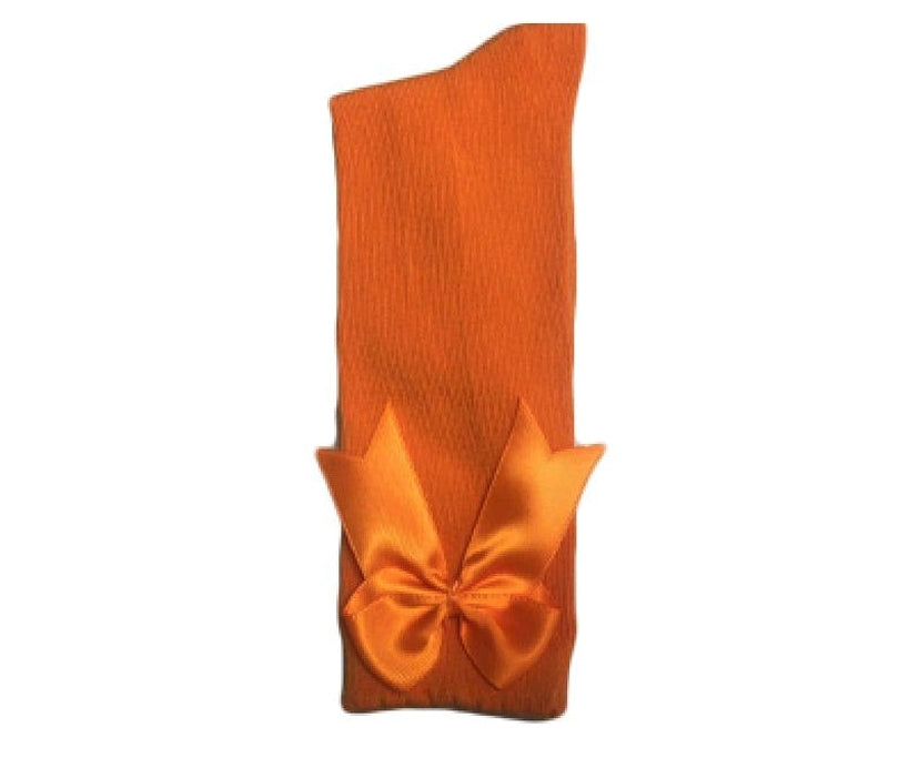 Double bow knee high socks RTS