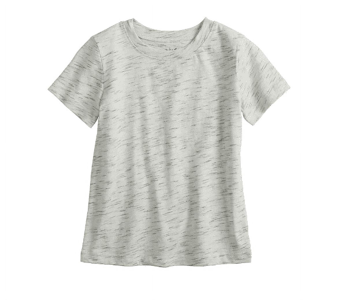 Toddler Boy Jumping Beans Textured Solid Tee, Size: 5T, White