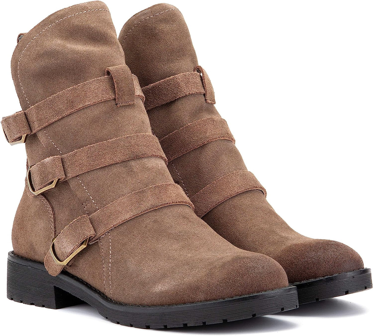 Vintage Foundry Women's Justin Boot Black, Rubber Outsole, Round Toe, 9