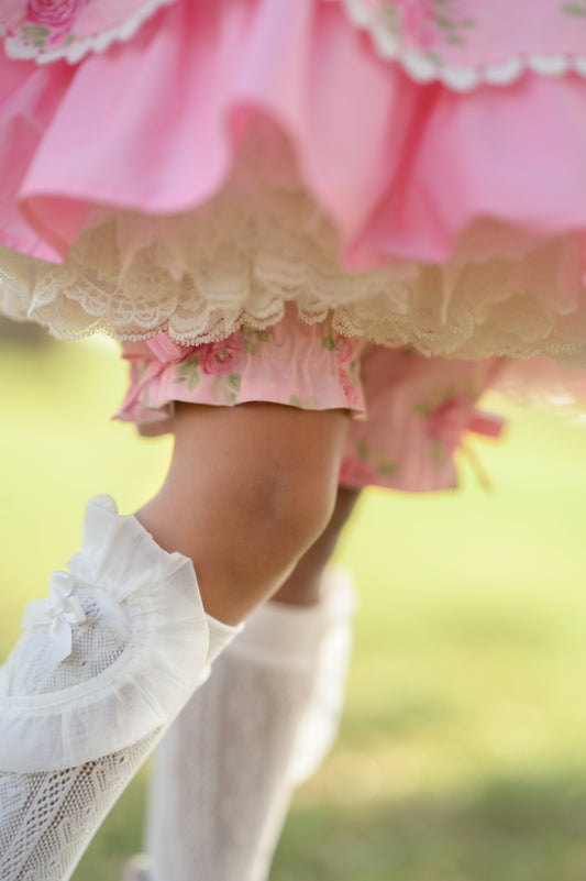 Amore heart lace stockings