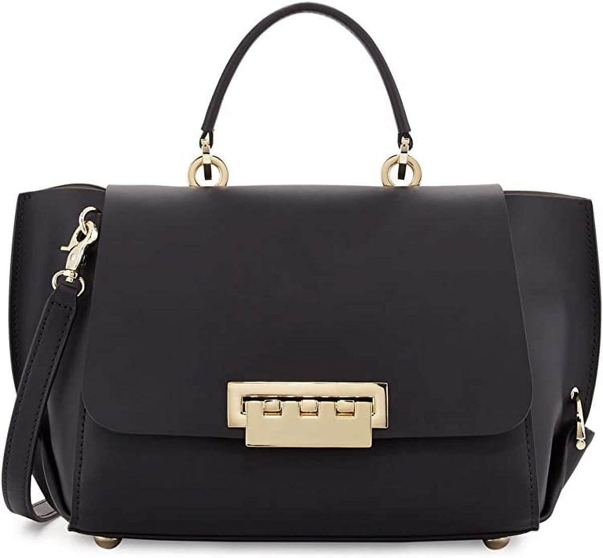 Zac Posen Eartha Folded Gusset Top Handle Lagoon