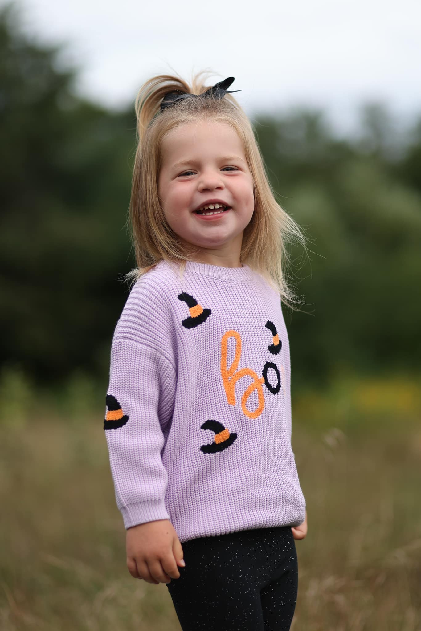 Halloween and fall embroidered sweaters