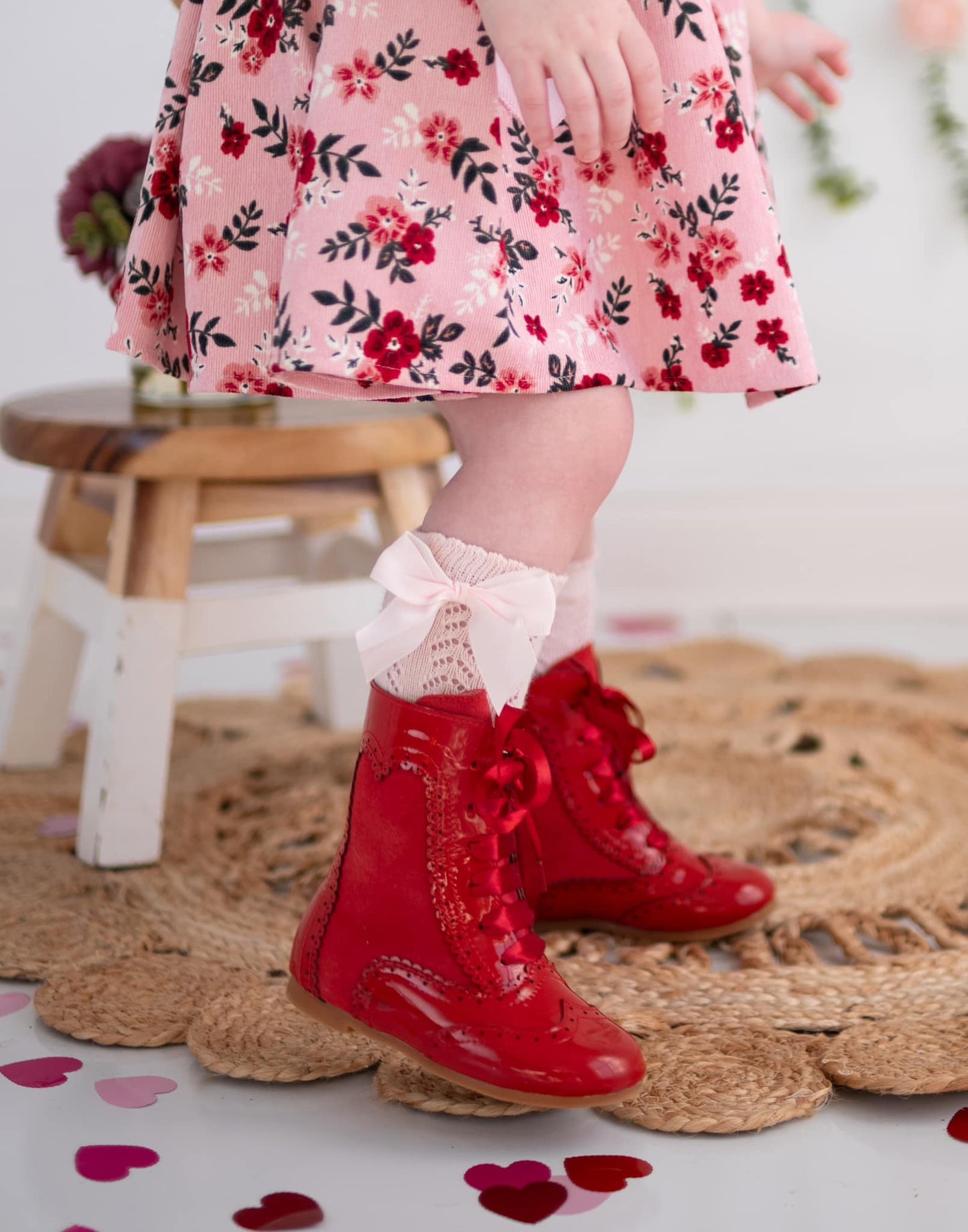 Esmeralda Spanish patent and suede boots