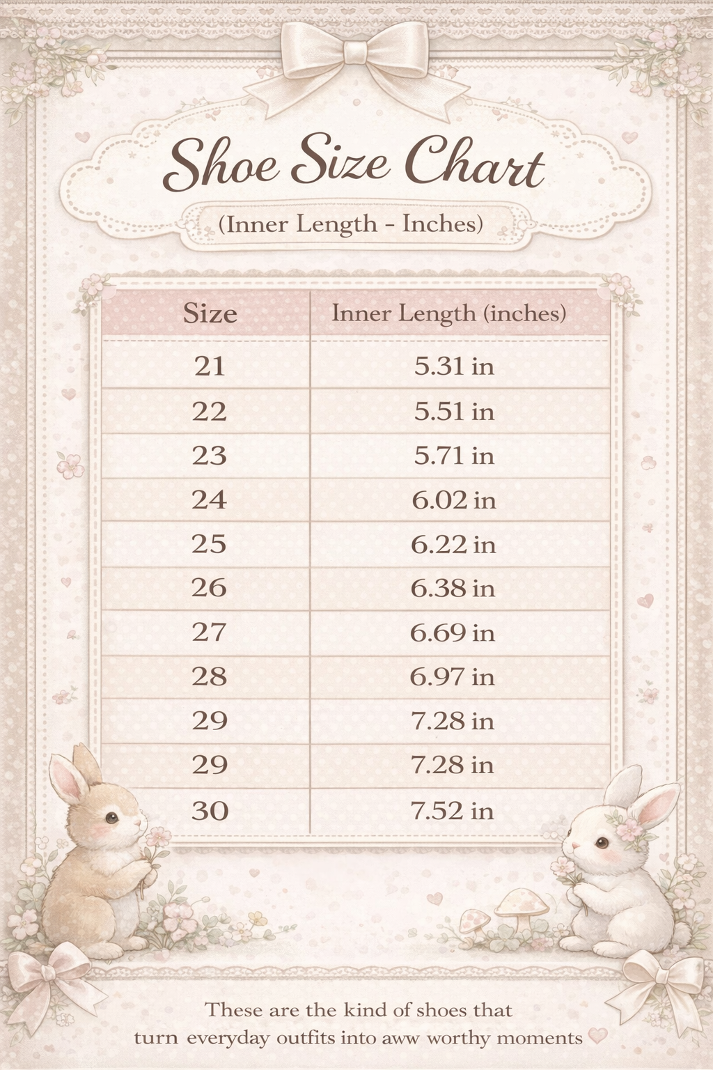 Bunny belle Mary Janes RTS