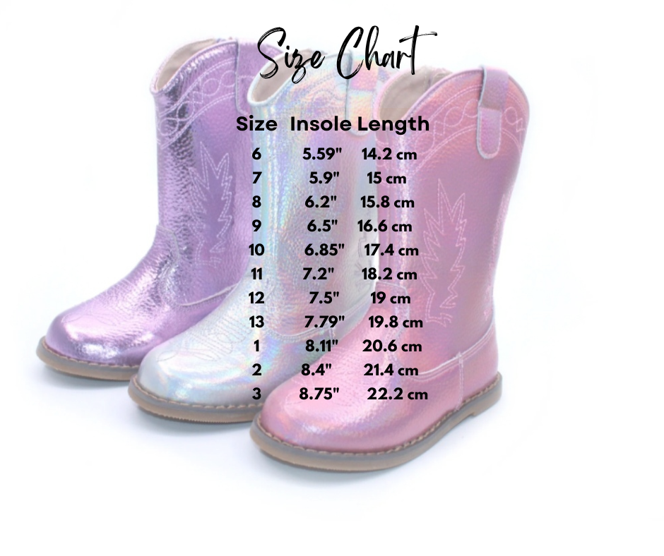 Kacey Metallic cowboy boots