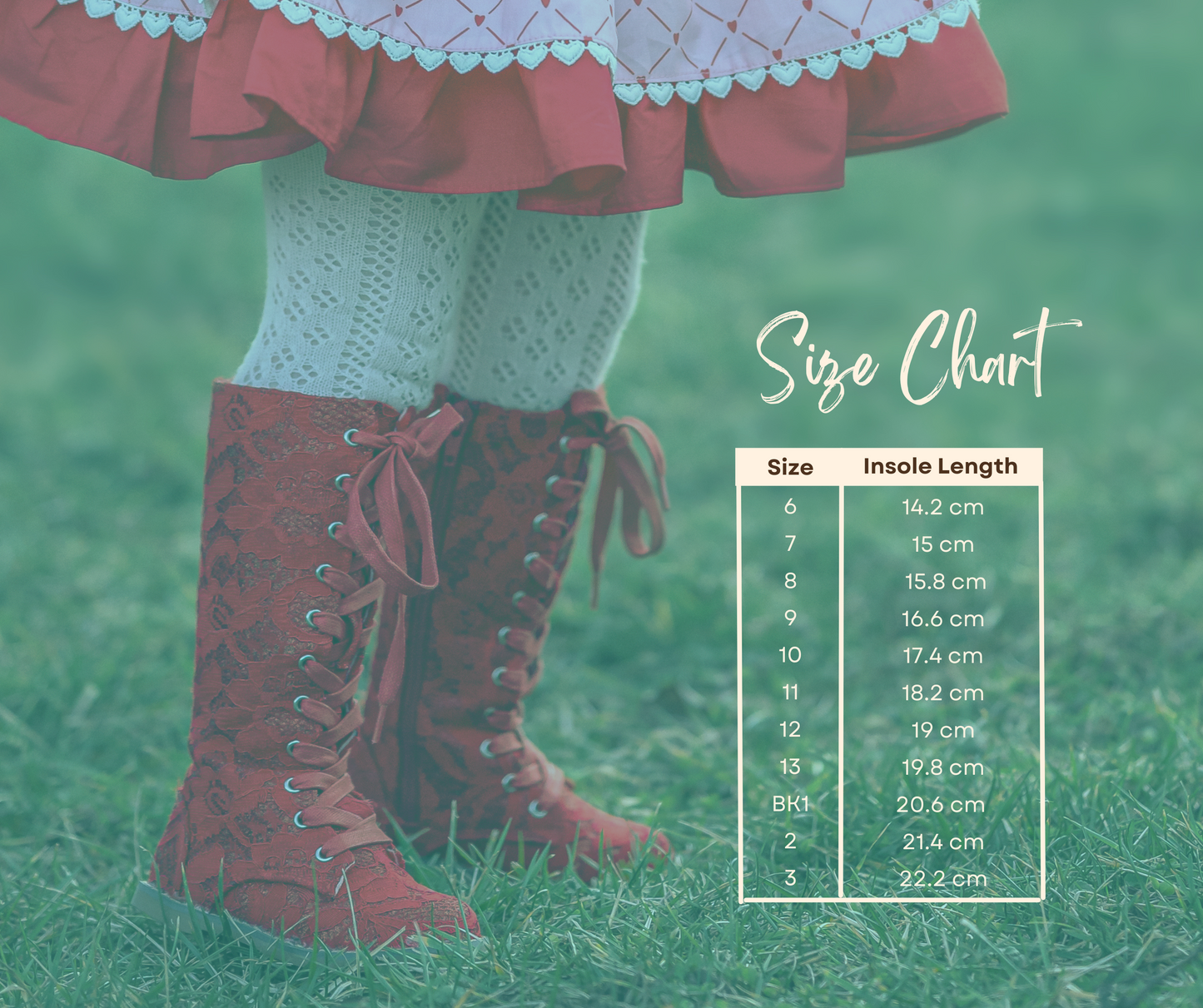 Tall Lace Boots