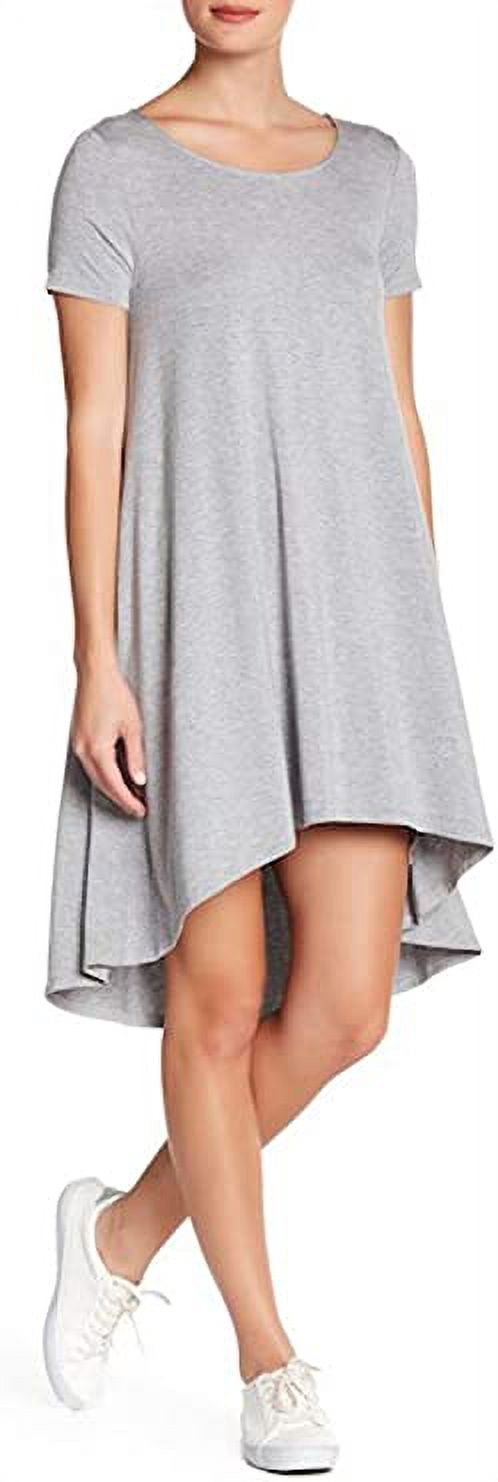 philosophy Hi-Lo Trapeze Dress, Mist Grey Heather - Medium