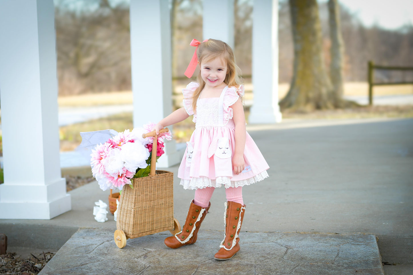 Analise Leather Button Boots