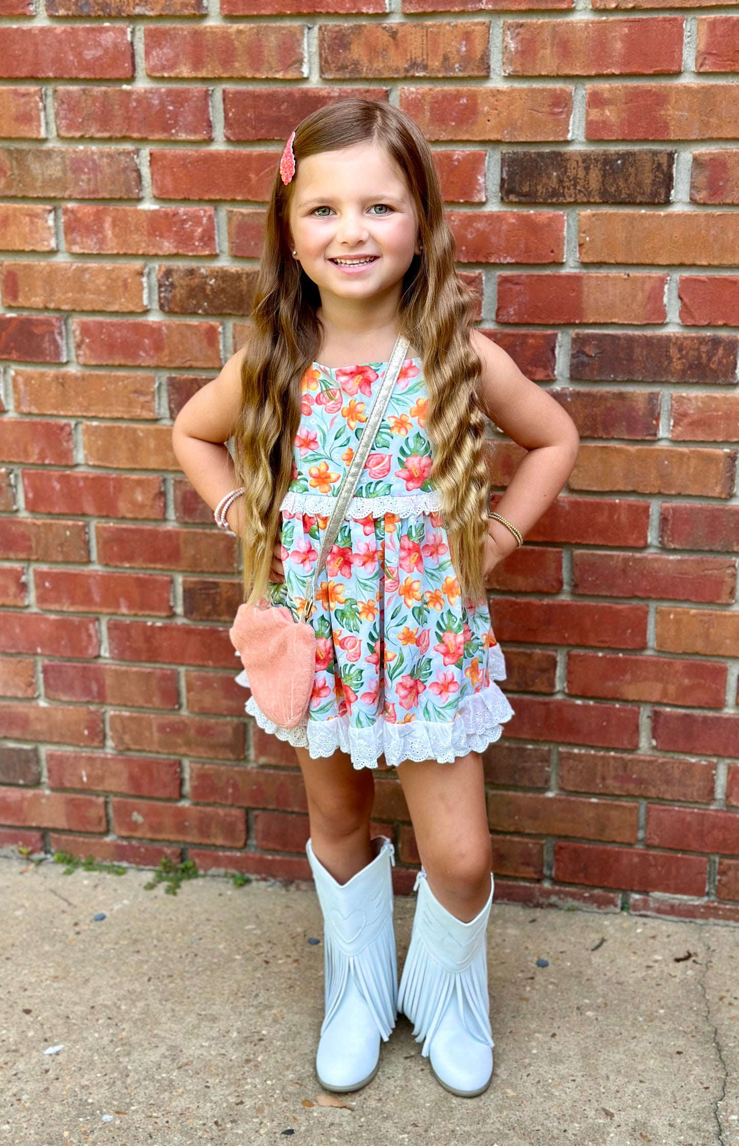 Jolene Fringe Leather Cowgirl Boots RTS