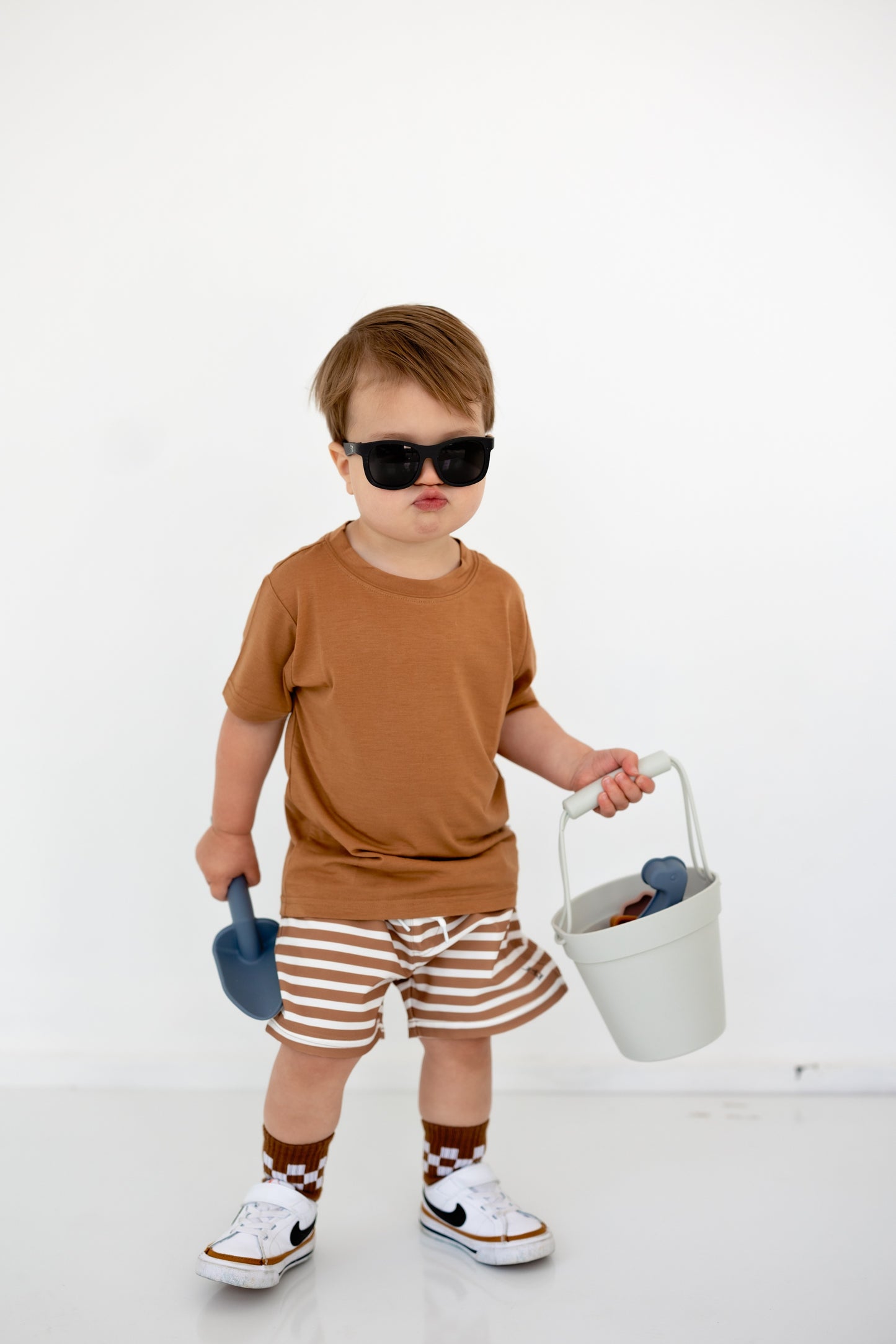 Dinosaur silicone beach bucket sand toys