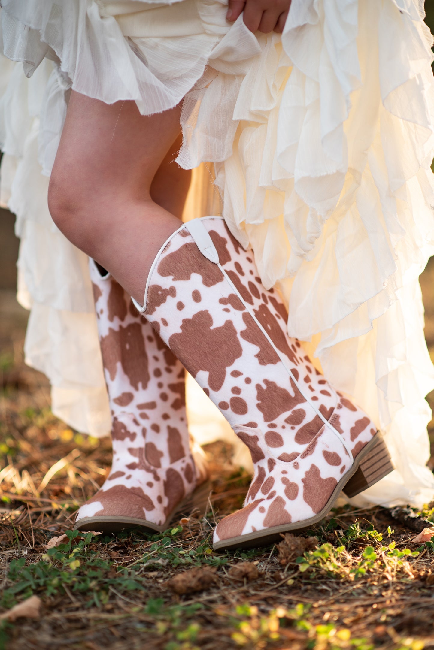 Taylor Cowgirl Calf Hair Boots