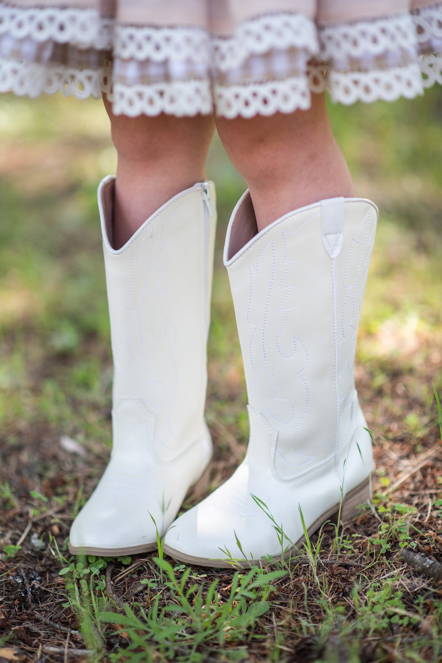 Dolly Embroidered Leather Boots