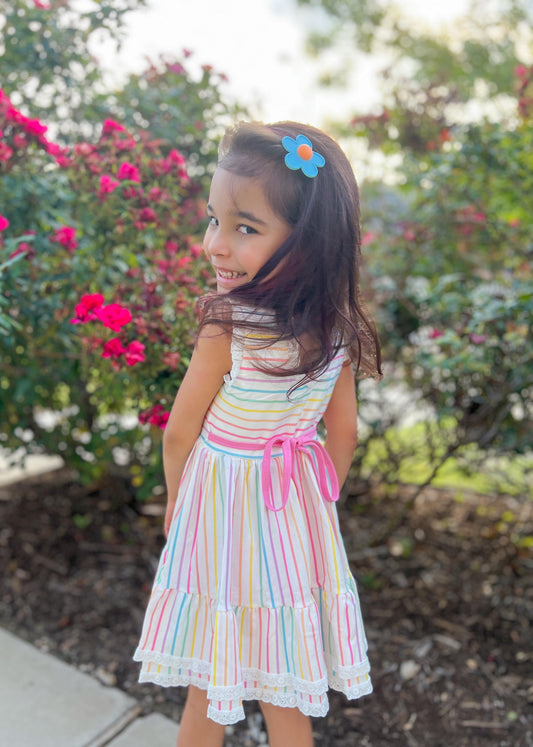 Flower Power hair clips