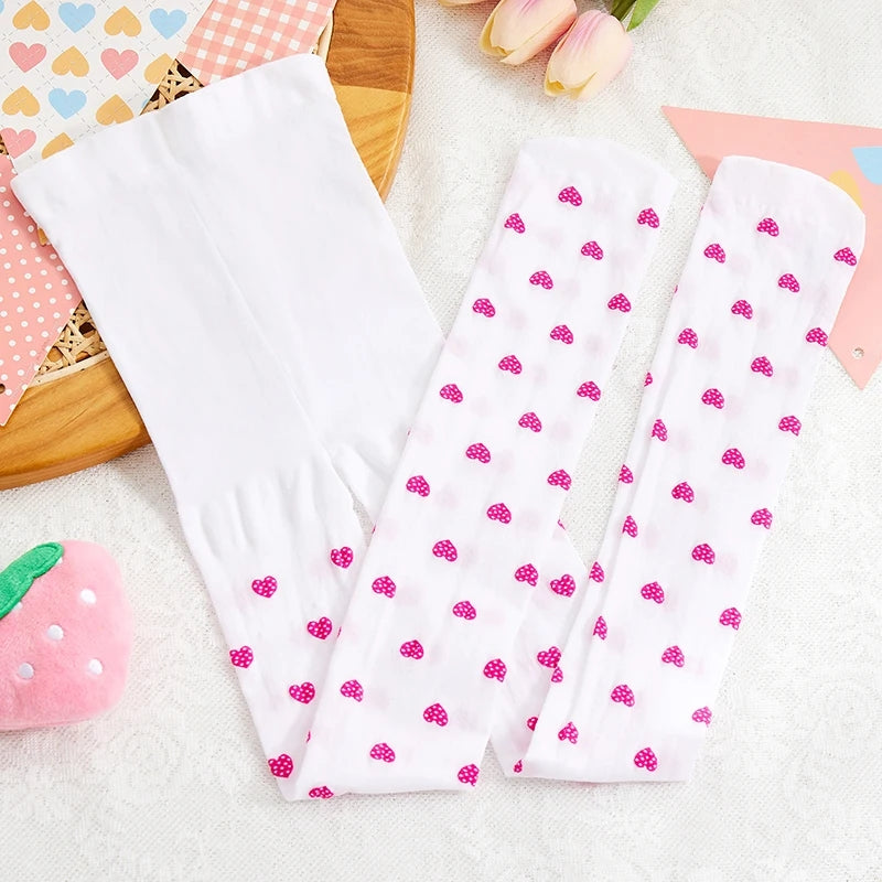 Two tone Heart tights