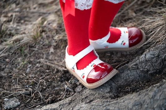 Cherry mary janes