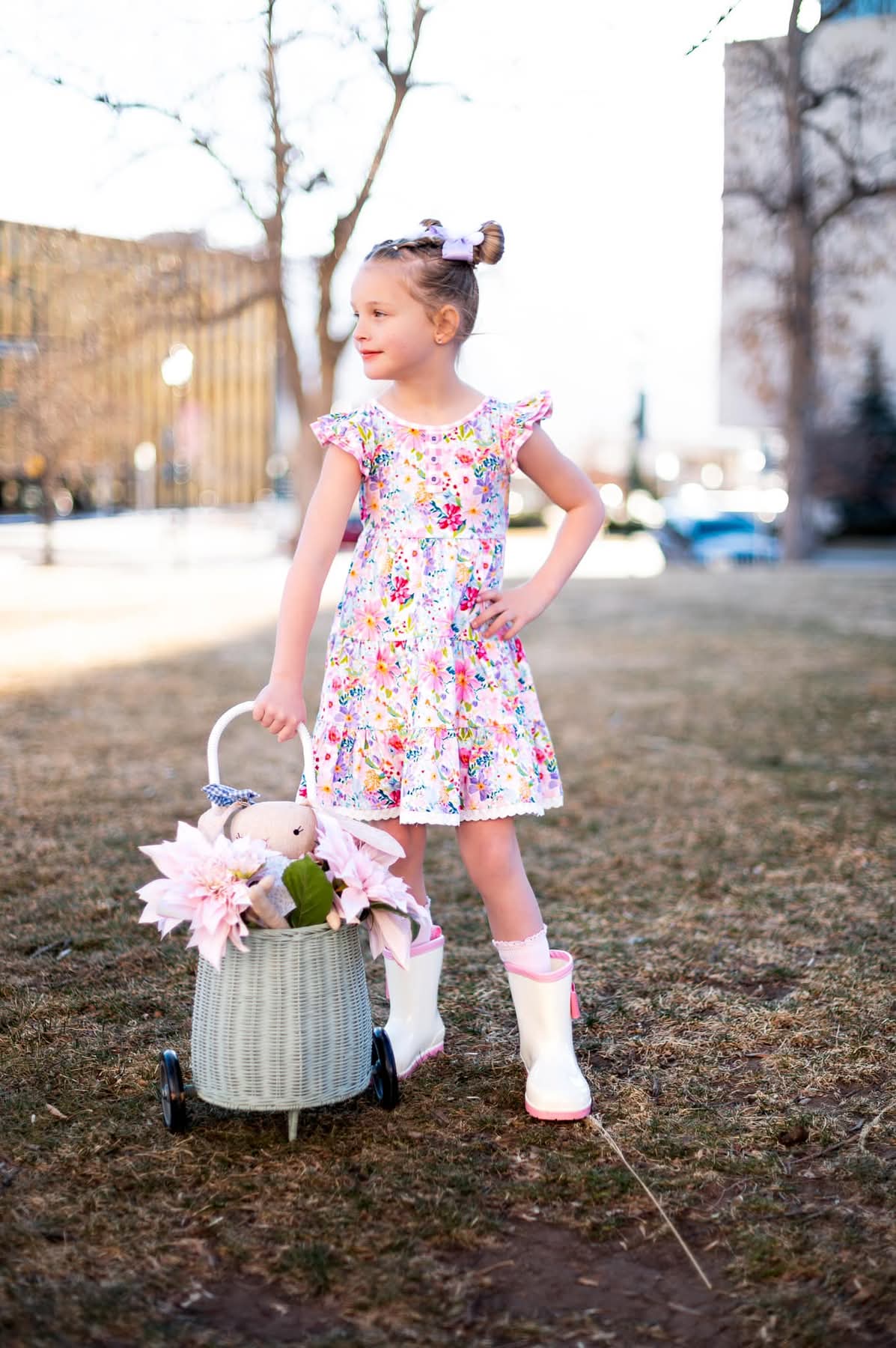 Put a Bow on it rainboots