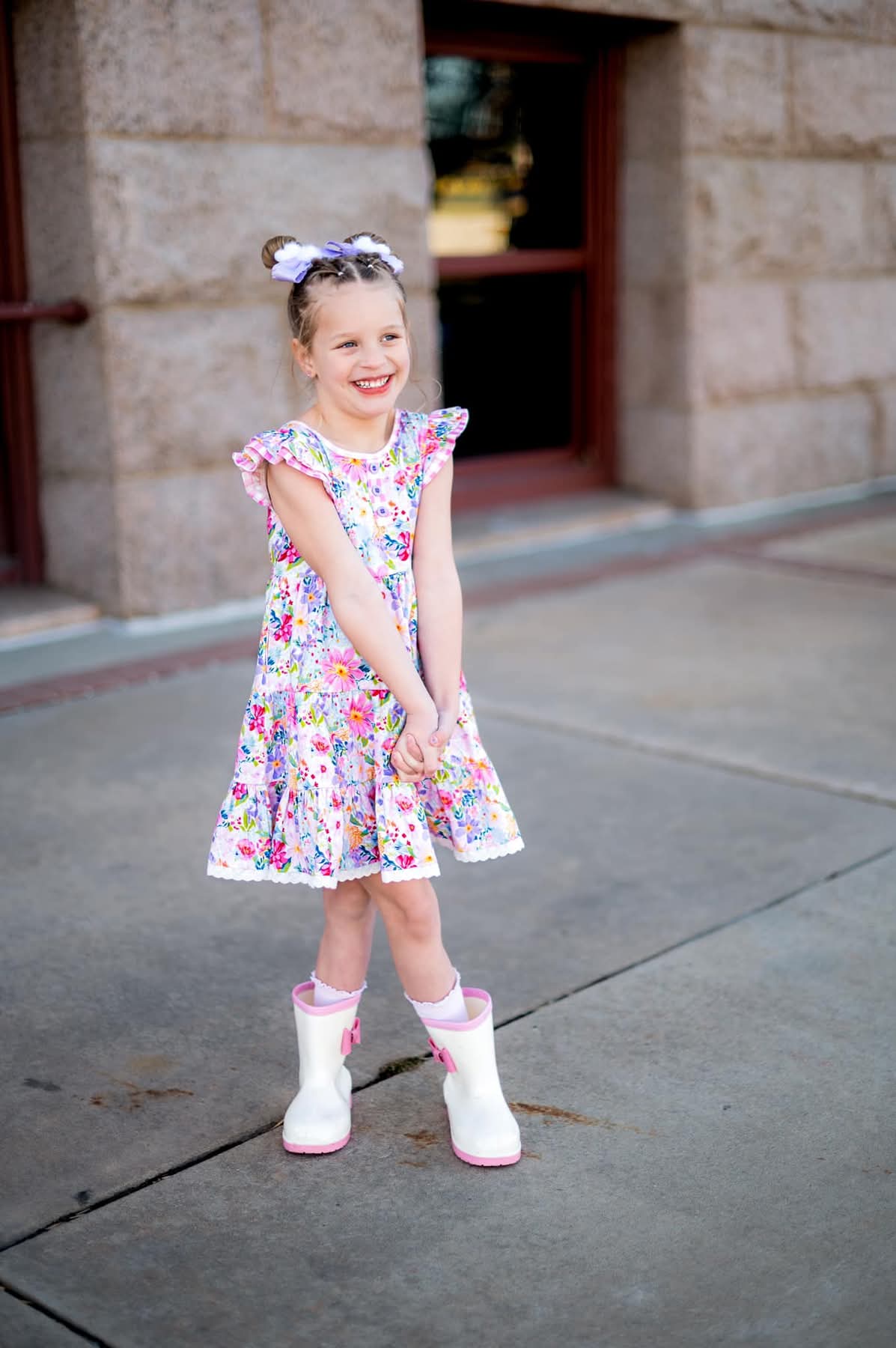 Put a Bow on it rainboots