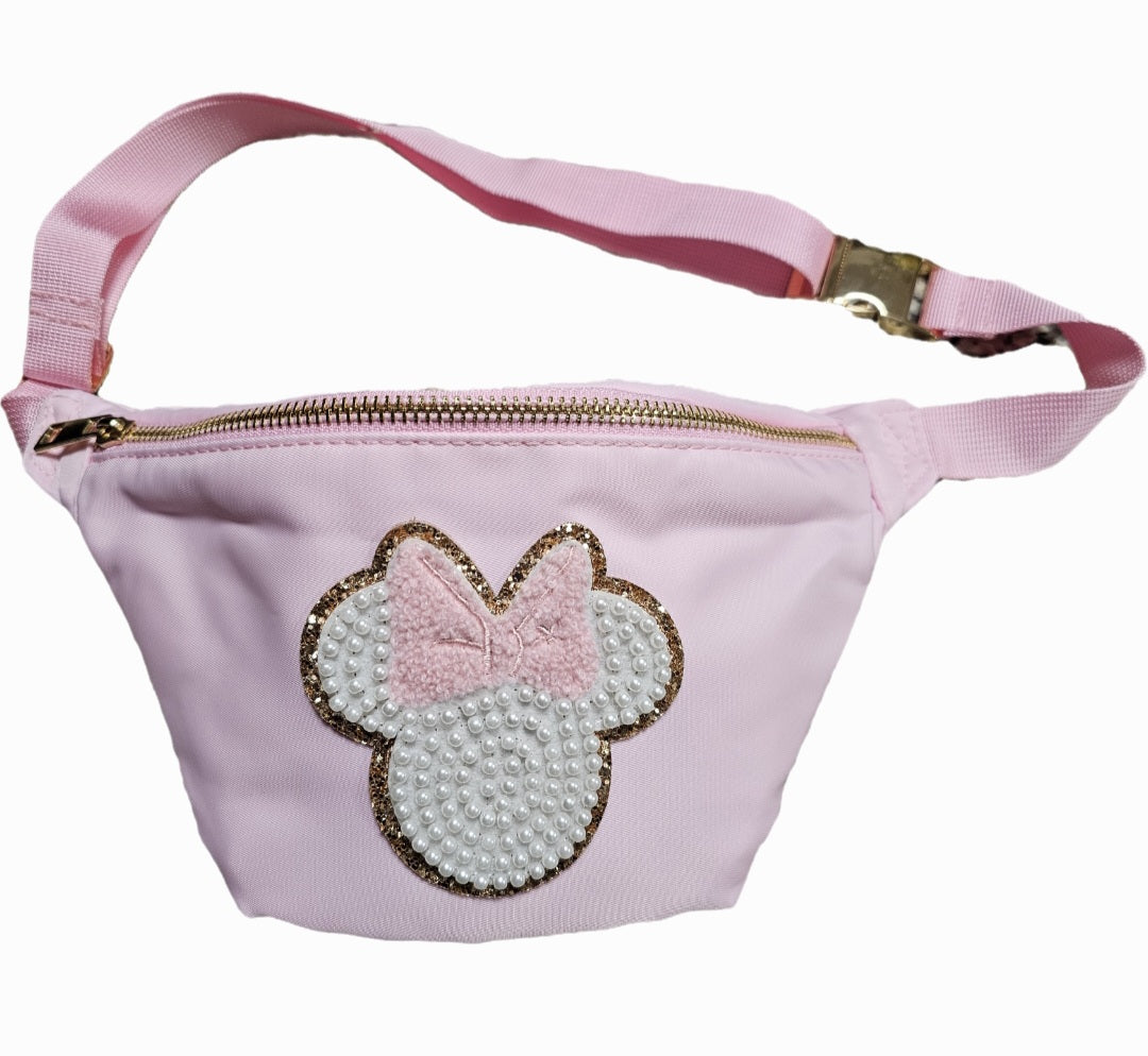 Magical day mouse patch waist Bag