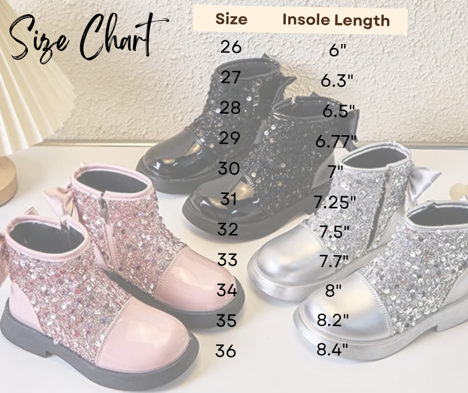 Bailey bling bow boots