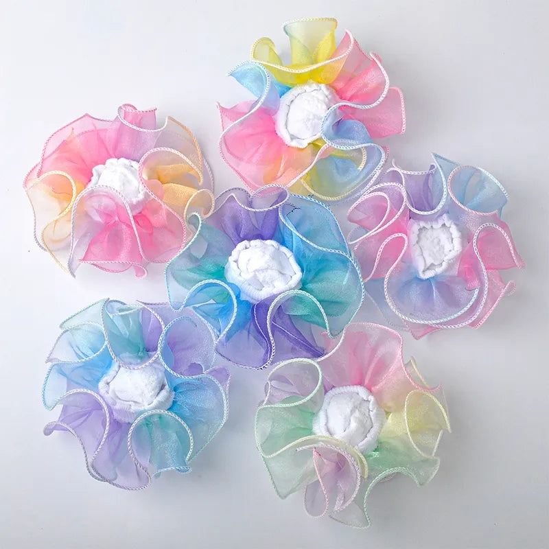 Ombre Ruffle Socks