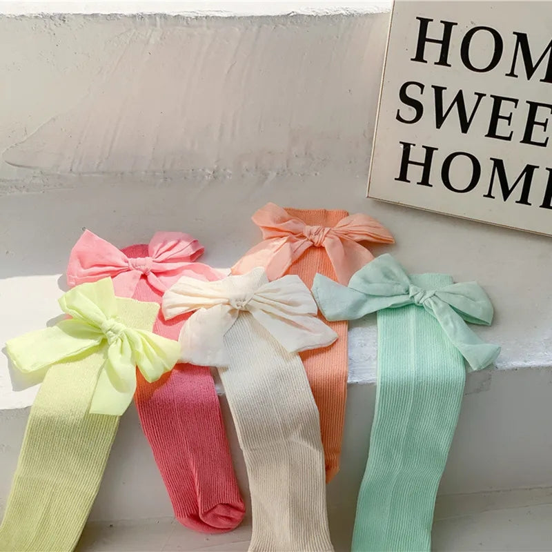 Fruit Salad bow Socks