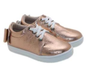 Millie lace up bow back slides