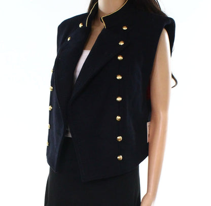 Free people Womens Small Double-Breasted Vest Jacket Small