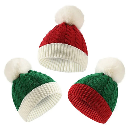 Ashlee's toboggan pom beanie hat