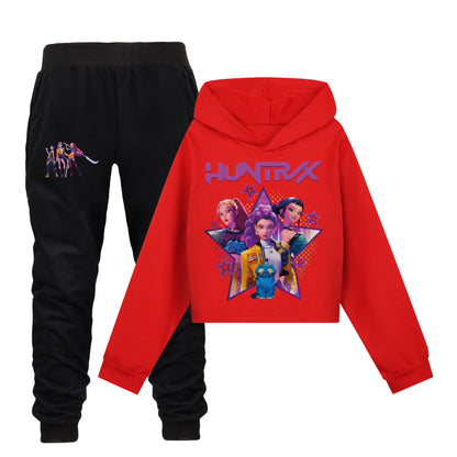 Kpop demon hunter long sleeve shirt and joggers pre order