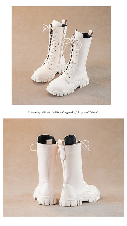 Kpop hunter tall combat boots pre order