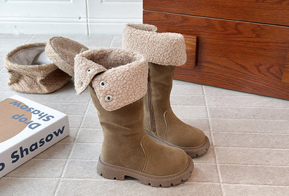 Alpine Sherpa foldover boots