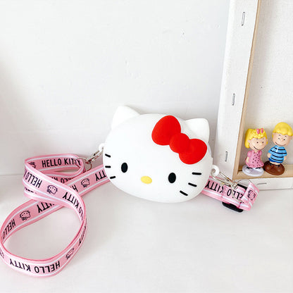HK Kitty silicone bag purse