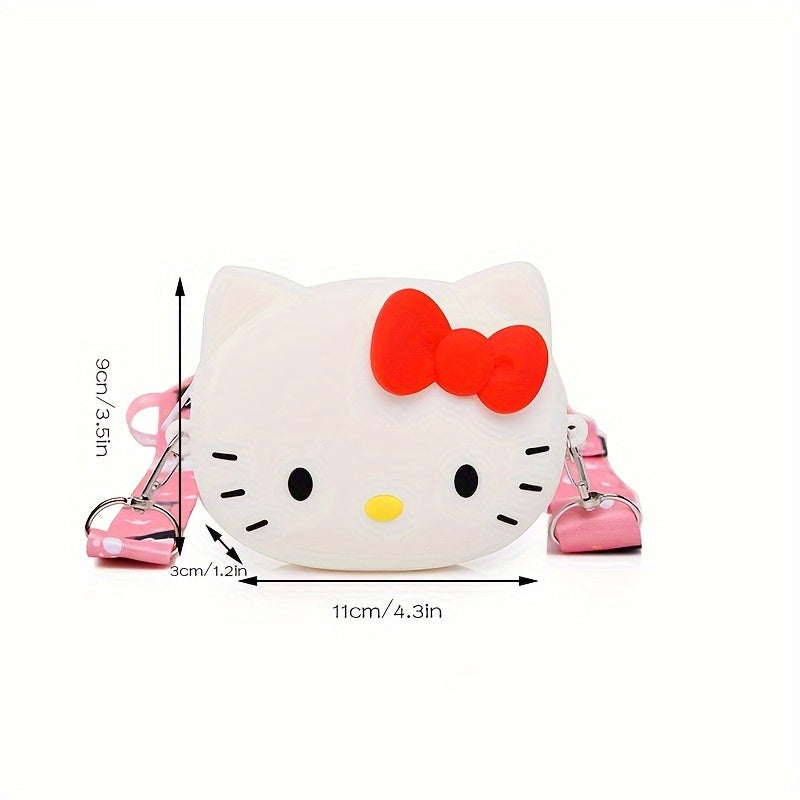 HK Kitty silicone bag purse