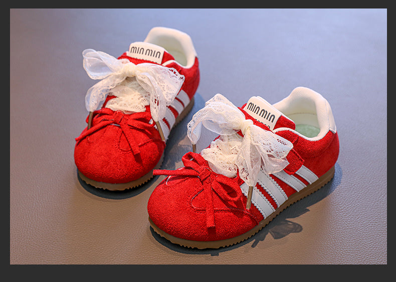 Suede Stripe Sneakers