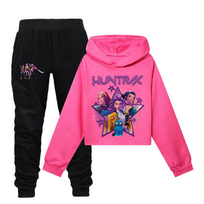 Kpop demon hunter long sleeve shirt and joggers pre order