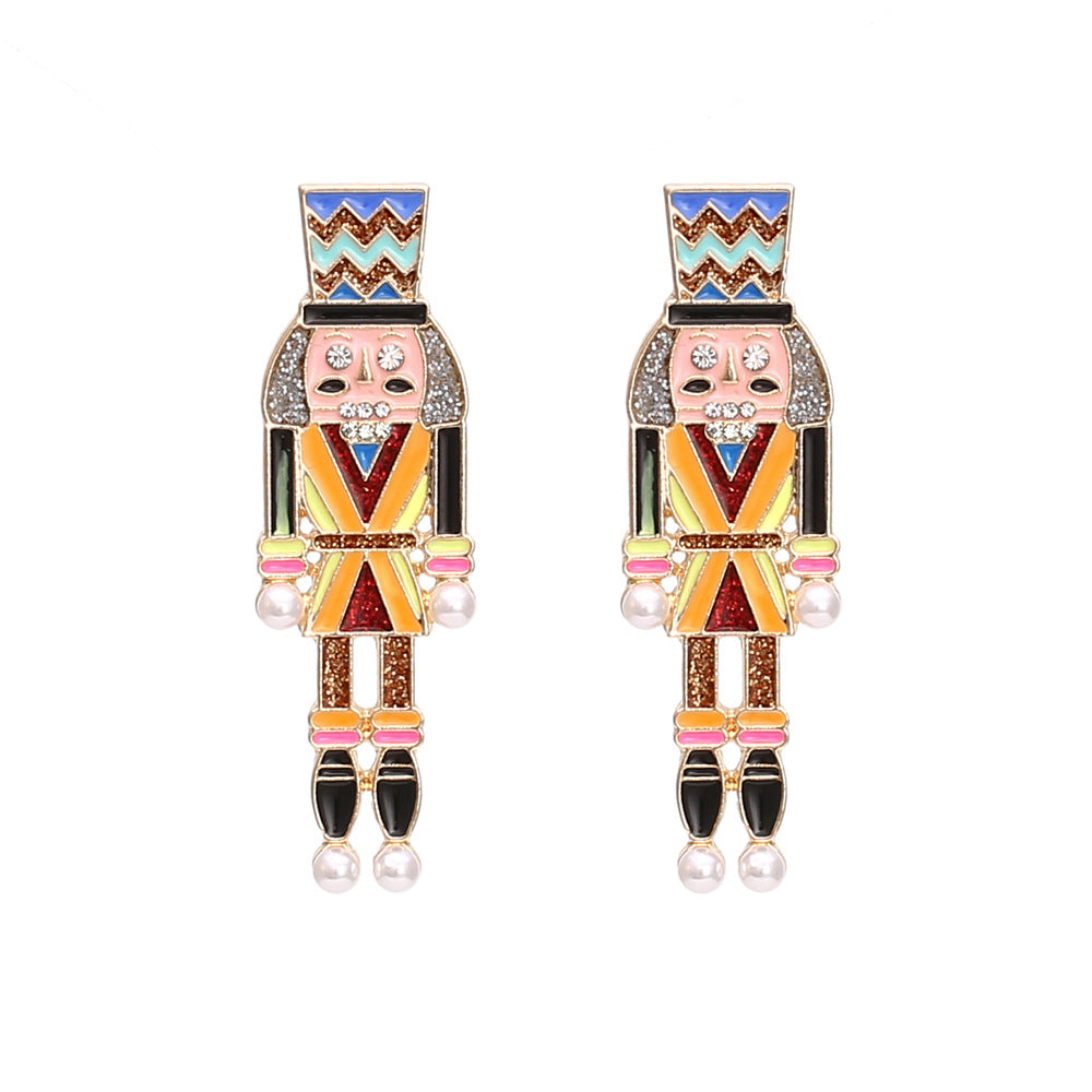 Nutcracker earrings