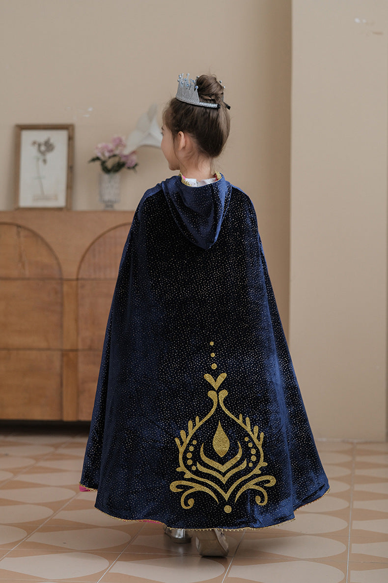 Princess hooded cape