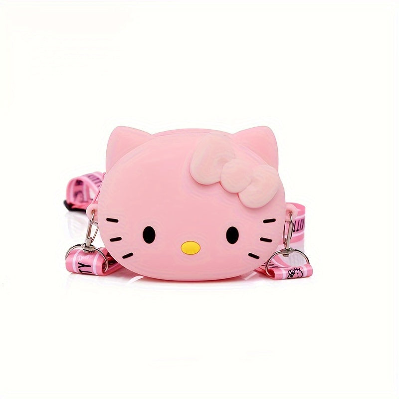 HK Kitty silicone bag purse