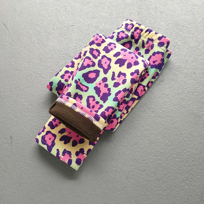 Fleece lined leggings (Prints)