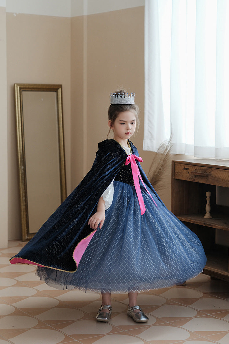 Princess hooded cape