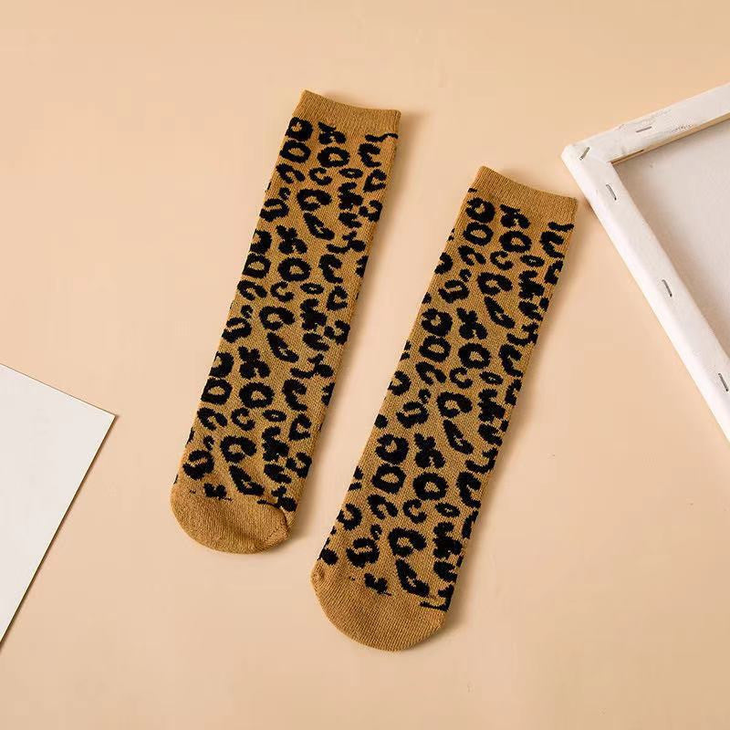 Animal print socks