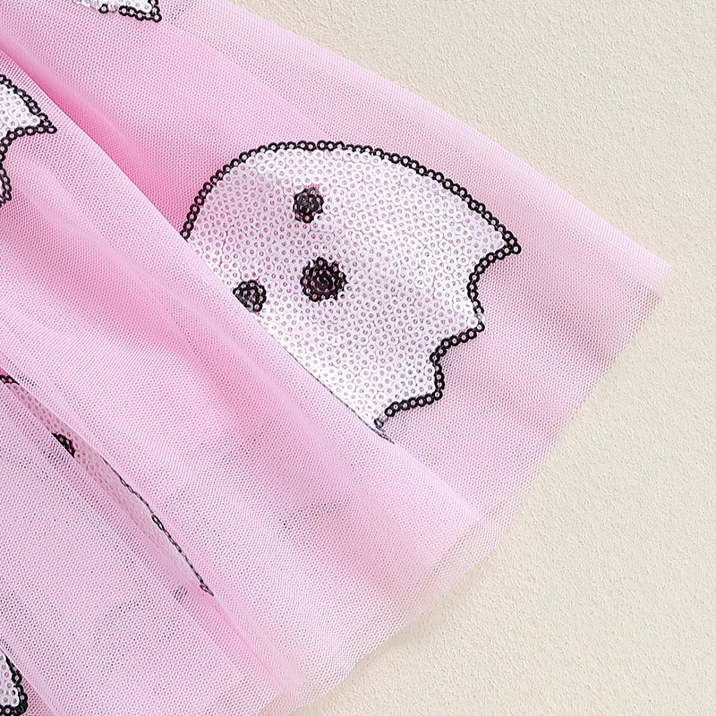 Boo witches sweater & ghost tulle skirt