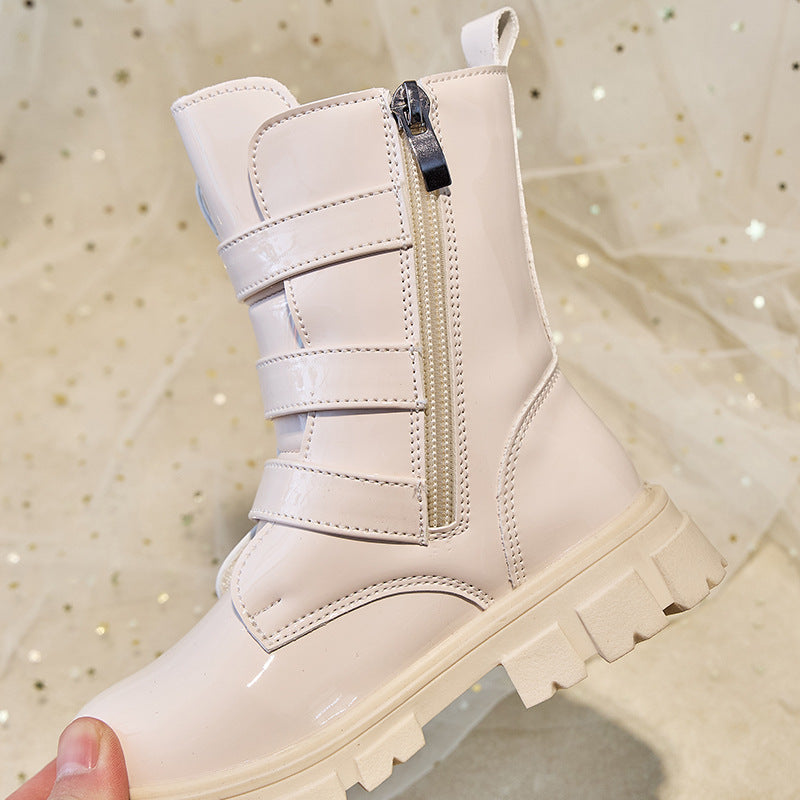 Starlit rebel kpop combat boots