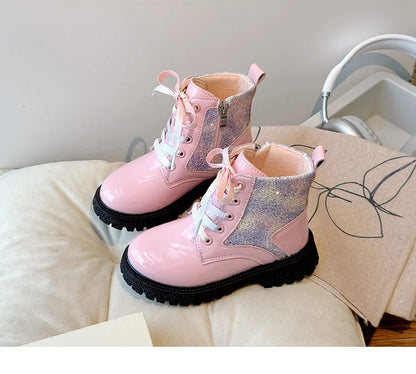 Cosmic cutie combat boots