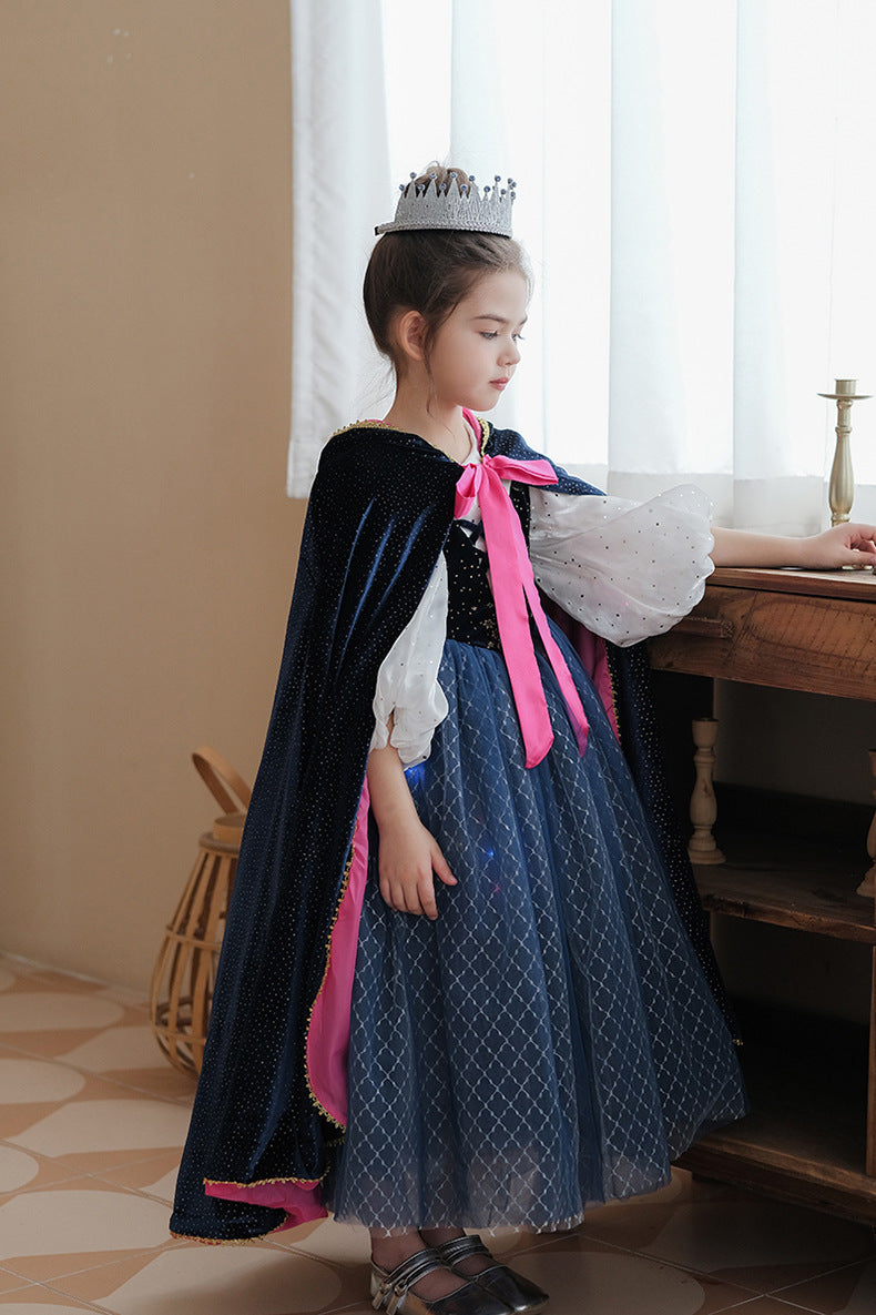 Princess hooded cape