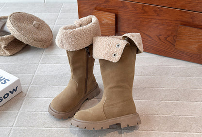 Alpine Sherpa foldover boots